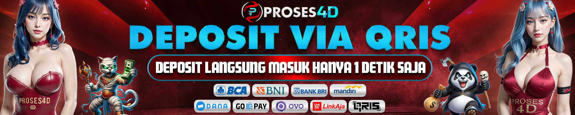 PROSES4D MENERIMA PEMBAYARAN DEPOSIT QRIS AUTO PROSES